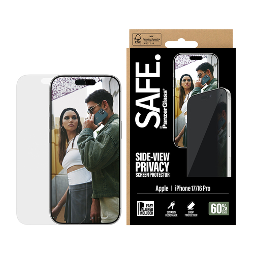 Safe Screen Protector for Apple iPhone 17, iPhone 16, iPhone 17 Ultra - For OLED iPhone 16, iPhone 17, iPhone 17 Ultra