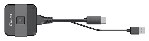 Récepteur vidéo iiyama - Sans fil - 15 m GammeUSB - 1 x Sortie HDMI - 1920 x 1080 Résolution vidéo - Full HD - Réseau sans