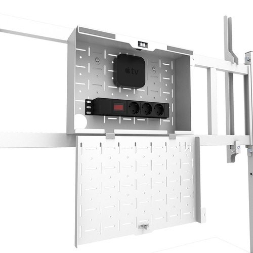 Neomounts by Newstar MOVE Go Height Adjustable Display Stand - 65" (165.10 cm) to 110" (279.40 cm) Screen Support - 125 kg