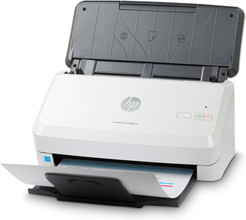 HP Scanjet Pro 2000 s2 Sheet-feed Scanner. Maximum scan size: 216 x 3100 mm, Optical scanning resolution: 600 x 600 DPI, D