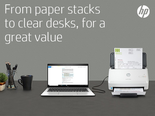 HP Scanjet Pro 2000 s2 Sheet-feed Scanner. Maximum scan size: 216 x 3100 mm, Optical scanning resolution: 600 x 600 DPI, D