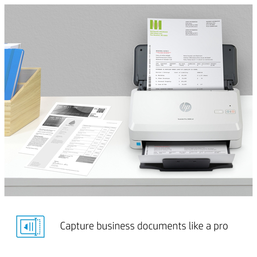 HP Scanjet Pro 3000 s4. Maximum scan size: 216 x 3100 mm, Optical scanning resolution: 600 x 600 DPI, Input colour depth: 