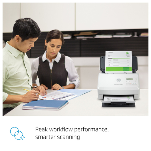 HP Scanjet Enterprise Flow 5000 s5. Maximum scan size: 216 x 3100 mm, Optical scanning resolution: 600 x 600 DPI. Scanner 