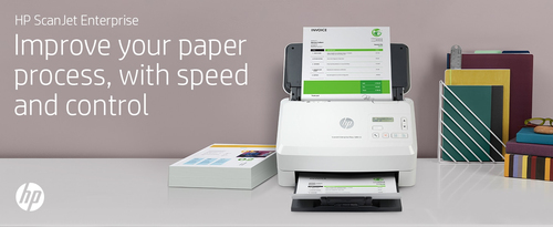 HP Scanjet Enterprise Flow 5000 s5. Maximum scan size: 216 x 3100 mm, Optical scanning resolution: 600 x 600 DPI. Scanner 