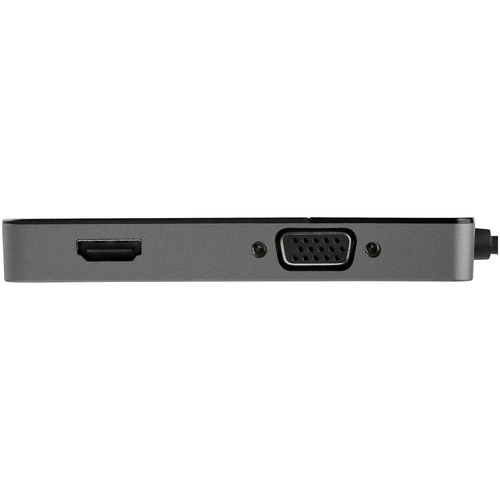 StarTech.com USB 3.0 to HDMI and VGA Adapter -4K/1080p USB Type A Dual Monitor Multiport Display Adapter Converter -Extern