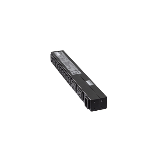 APC RACK PDU BASIC 1 U 16A 230V. PDU-Typen: Standard, Rack-Kapazität: 0U/1U, Typ: Einphasig. Anzahl der AC-Ausgänge: 12 AC