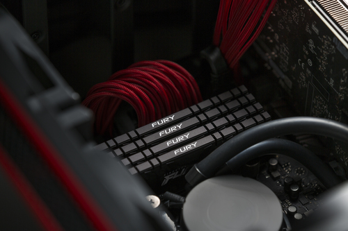 Kingston Technology FURY 16GB 4000MT/s DDR4 CL19 DIMM (Kit of 2) Renegade Black. Component for: PC, Internal memory: 16 GB