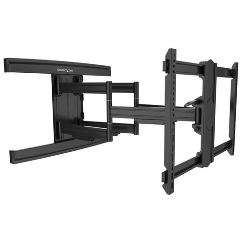 StarTech.com TV Wall Mount supports up to 100" VESA Displays - Low Profile Full Motion Large TV Wall Mount - Heavy Duty Ad