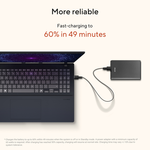 ASUS Vivobook 16 M1607KA-MB5NDW Copilot+ PC. Product type: Laptop, Form factor: Clamshell. Processor family: AMD Ryzen™ AI