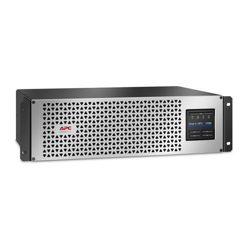 APC Smart-UPS Line-interactive USV - 1,50 kVA/1,35 kW - 3U Rackmontage - AVR - 3 Stunde(n) Aufladen - 5,10 Minute(n) Stand