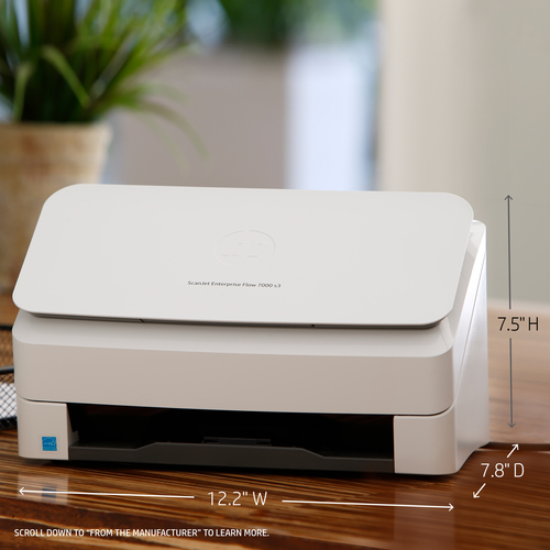 HP Scanjet 7000 s3 Sheetfed Scanner - 600 dpi Optical - 48-bit Color - 75 ppm (Mono)