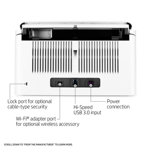 HP Scanjet 7000 s3 Sheetfed Scanner - 600 dpi Optical - 48-bit Color - 75 ppm (Mono)