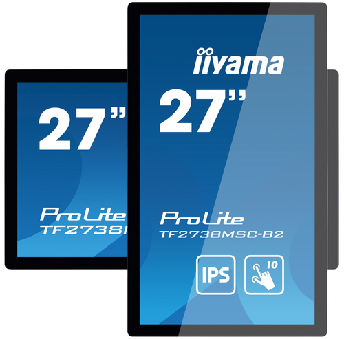 iiyama ProLite TF2738MSC-B2 27 Zoll Klasse Open-Frame-LED-Touchscreen-Monitor - 16:9 Format - 5 ms Reaktionszeit - 68,6 cm