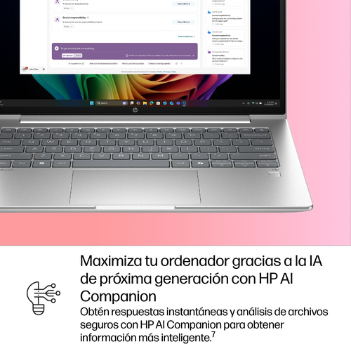 HP ProBook 4 G1q 35.6 cm (14") Copilot+ PC Notebook - WUXGA - Qualcomm Snapdragon X X1-26-100 - 16 GB - 512 GB SSD - Pike 