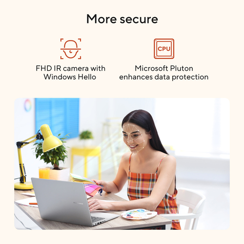 ASUS Vivobook 16 M1607KA-MB5NDW Copilot+ PC. Product type: Laptop, Form factor: Clamshell. Processor family: AMD Ryzen™ AI