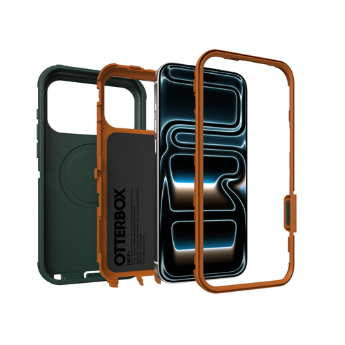 OtterBox Defender Pro MagSafe. Tipo de mala: Capa, Compatibilidade da marca: Apple, Compatibilidade: iPhone 17 Pro Max, Ta