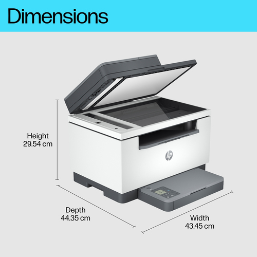 HP LaserJet M234sdw Wireless Laser Multifunction Printer - Monochrome - Copier/Printer/Scanner - 30 ppm Mono Print - 600 x
