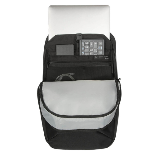 Targus Work+ TBB657GL Carrying Case (Backpack) for 33 cm (13") to 40.6 cm (16") Notebook - Black - Plastic Body - Fabric I