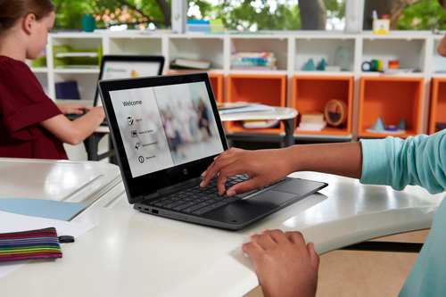 HP Chromebook x360 11 G3 EE 29,5 cm (11,6 Zoll) Touchscreen Umrüstbar 2-in-1-Chromebook - HD - Intel Celeron N4120 - 8 GB 