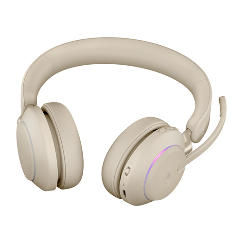 Jabra Evolve2 65 USB-C Beige MS Stereo. Product type: Headset. Connectivity technology: Wireless, Bluetooth. Recommended u