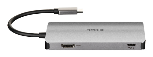 D-Link DUB-M610 USB-Typ C Docking Station für Notebook - 100 W - 2 x USB 3.0 - USB Typ C - HDMI - Kabelgebundenes