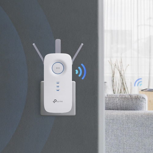 TP-Link RE455 IEEE 802.11ac 1.71 Gbit/s Wireless Range Extender - 2.40 GHz, 5 GHz - 3 x External Antenna(s) - MIMO Technol