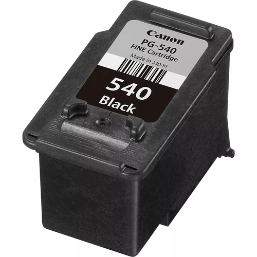 Canon PG-540 Original Standard Yield Inkjet Ink Cartridge - Single Pack - Black - 1 Pack - 180 Pages