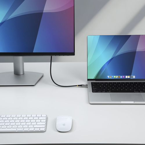 StarTech.com 1.5m (5ft) USB4 Cable, 80Gbps, USB-IF Certified USB-C Cable, 240W, 8K 120Hz/4K 240Hz DP2.1, Thunderbolt 4 Com