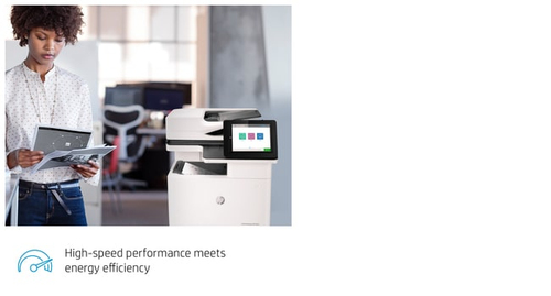 HP LaserJet Enterprise M635fht Laser Multifunction Printer - Monochrome - Copier/Fax/Printer/Scanner - 65 ppm Mono Print -