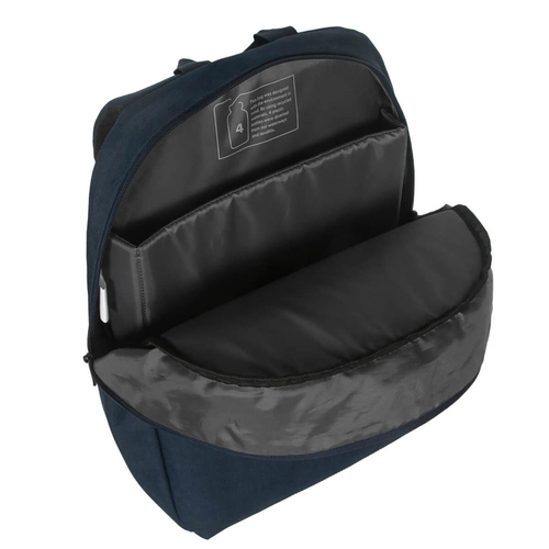 Targus GeoLite EcoSmart TSB96002GL Carrying Case (Backpack) for 38.1 cm (15") to 40.6 cm (16") Notebook - Navy - Water Res