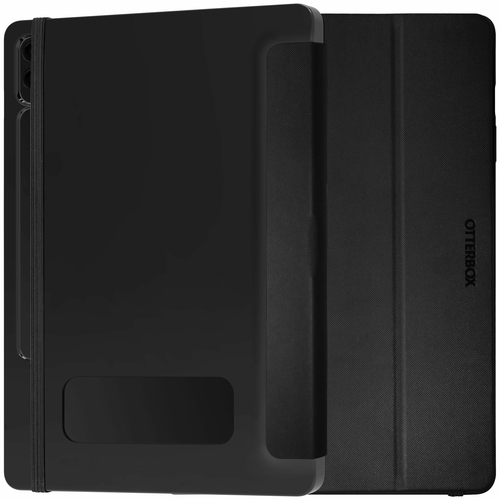 OtterBox React Estojo de transporte (Página) Samsung Tablet - Preto - Resistente a quedas - 289.8 mm Altura x 202.2 mm Lar