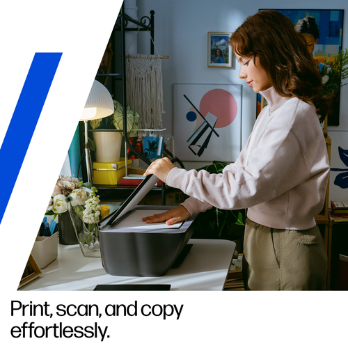 HP Deskjet 2921 Kabellos - Tintenstrahl-Multifunktionsdrucker - Farbe - Grau - Kopierer/Drucker/Scanner - 4800 x 1200 dpi 