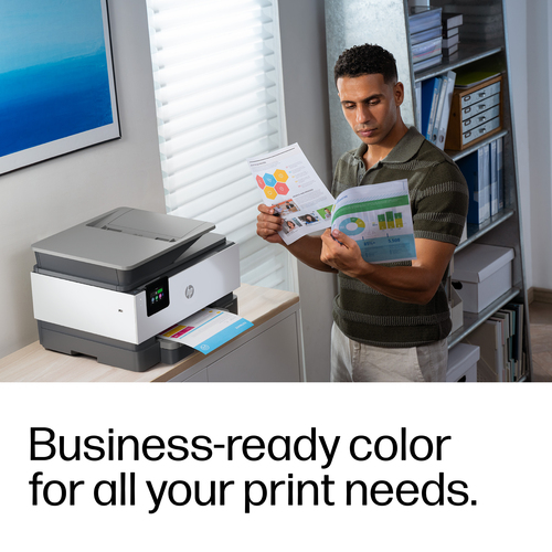 HP OfficeJet Pro 9125 Wireless Color Printer. Print technology: Thermal inkjet, Printing: Colour printing, Maximum resolut