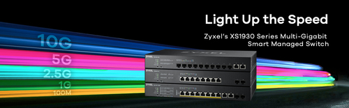 ZYXEL XS1930-10 8 Ports Manageable Ethernet Switch - 10 Gigabit Ethernet - 10GBase-X, 10GBase-T - 2 Layer Supported - Modu