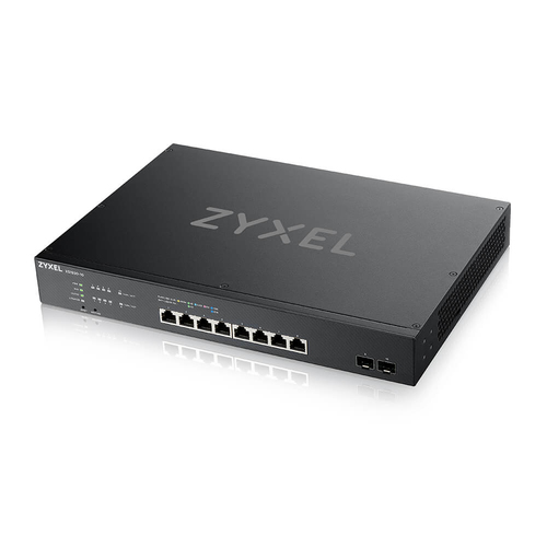 ZYXEL XS1930-10 8 Ports Manageable Ethernet Switch - 10 Gigabit Ethernet - 10GBase-X, 10GBase-T - 2 Layer Supported - Modu