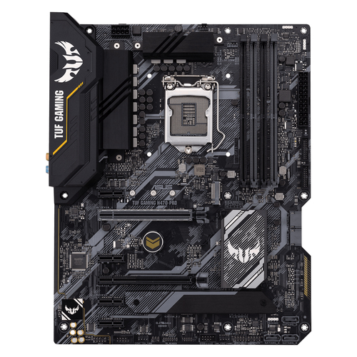 ASUS TUF GAMING H470-PRO. Processor manufacturer: Intel, Compatible processor series: Intel® Celeron®, Intel® Core™ i3, In
