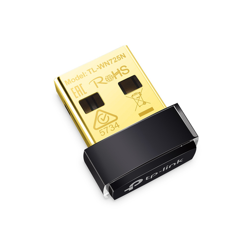 TP-Link TL-WN725N Wi-Fi Adapter für Desktop Computer - IEEE 802.11n - USB - 150 Mbit/s - 2,48 GHz ISMExtern