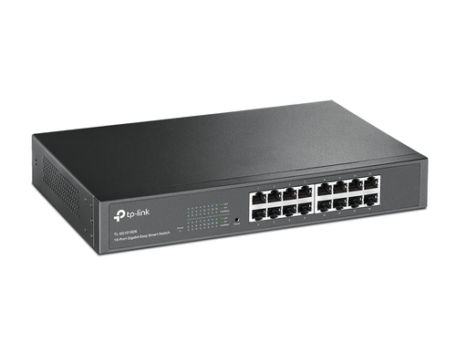 TP-Link TL-SG1016DE 16 Anschlüsse Verwaltbar Ethernet-Switch - Gigabit-Ethernet - 10/100/1000Base-T - 2 Unterstützte Netzw