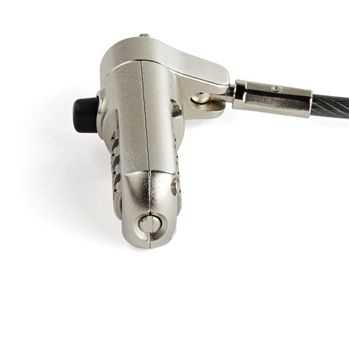 StarTech.com 6.5ft Laptop Cable Lock for Nano Slot Computer/Tablet/Device - Anti-Theft 4 Digit Combination Security Cable 