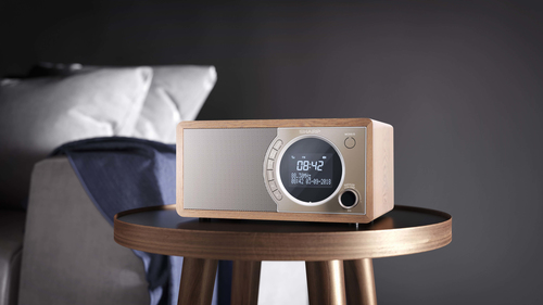 Sharp Desktop Uhrenradio - Mono - DAB, DAB+, FM - Lautsprecher