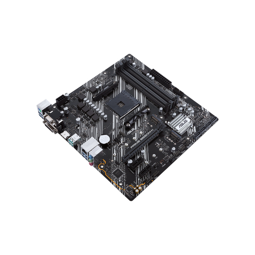 ASUS PRIME B550M-K. Fabricant de processeur: AMD, Socket de processeur (réceptable de processeur): Emplacement AM4, Proces