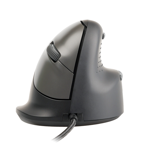 R-Go HE Break Maus - USB - Schwarz - PC, Mac - Kabel - 2400 dpi Auflösung - Klein Hand-/Handflächengröße - Rechtshändig