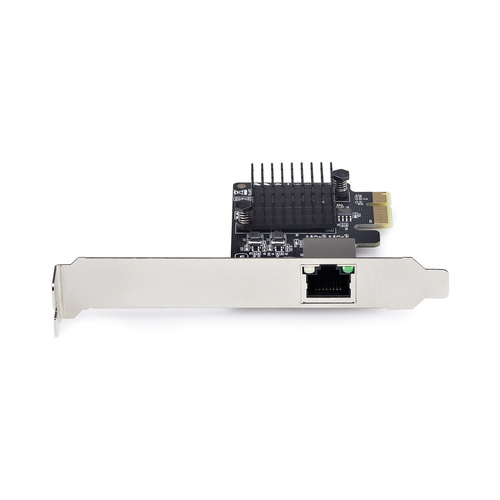 StarTech.com 5Gigabit Ethernet Card for Server, Desktop - 5GBase-T, 2.5GBase-T, 10/100/1000Base-T - Plug-in Card - Black -