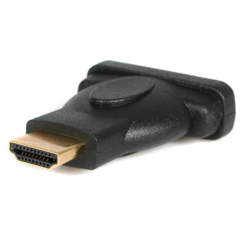 StarTech.com HDMIÂ® to DVI-D Video Cable Adapter - M/F - 1 x 19-pin HDMI Digital Audio/Video Male - 1 x 25-pin DVI-D (Dual