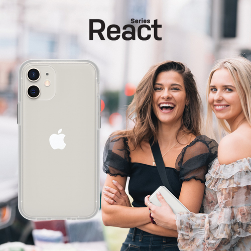 OtterBox React Estojo para Apple iPhone 12mini Smartphone - Claro - Macio