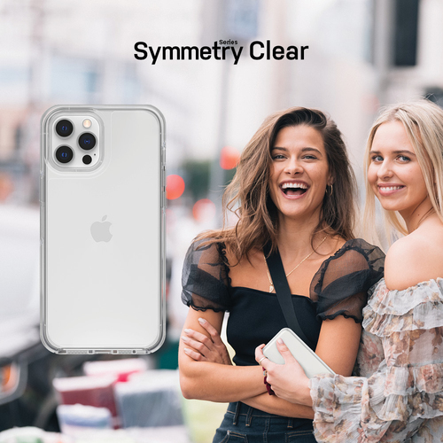 OtterBox Symmetry Series Clear Estojo para Apple iPhone 12, iPhone 12 Pro Smartphone - Claro - Resistente a riscos, Resist