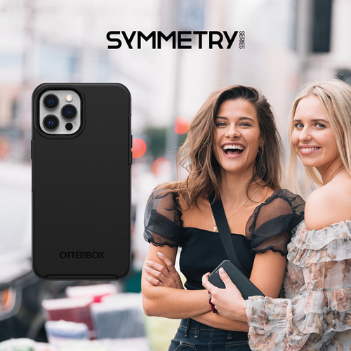 OtterBox Symmetry Estojo para Apple iPhone 12, iPhone 12 Pro Smartphone - Preto - Resistente a quedas, Resistente a golpes