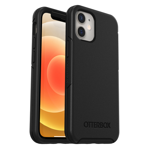 OtterBox Symmetry Estojo para Apple iPhone 12, iPhone 12 Pro Smartphone - Preto - Resistente a quedas, Resistente a golpes