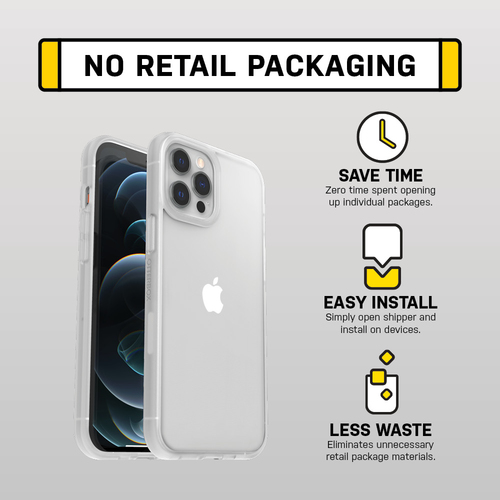 OtterBox React Estojo para Apple iPhone 12, iPhone 12 Pro Smartphone - Transparente