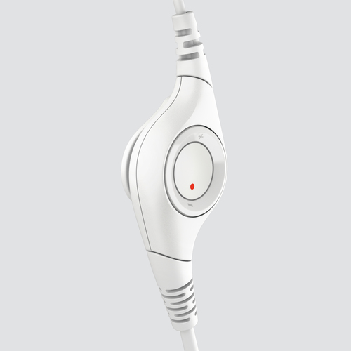 Cuffie Logitech H390 Cavo Over-the-head - Bianco - Binaural - Ear-cup - 32 Ohm - 20 Hz a 20 kHz - 240 cm Cavo - Cancellazi